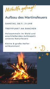 Hinweis Sammeln von Feuerholz
